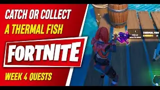 Catch or collect a Thermal Fish - Chapter 3 Season 2 Week 4 Quests - Fortnite