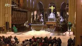 Messe du 24 janvier 2026 à Notre-Dame de Paris