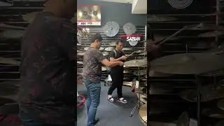Fun day with 🇮🇩 Drummers , ​⁠Deva Permana (SYD) and Yoiqbal (INA)
