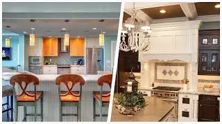 75 Mid-sized Kitchen With Louvered Cabinets Design Ideas You'll Love 🔴
