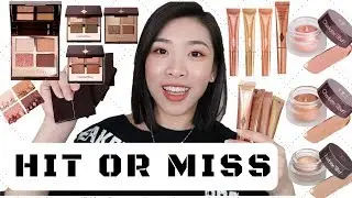 Charlotte Tilbury GLOWGASM新品测试 (Part 2) | DREAMGASM眼影盘 + 高光腮红棒 + 眼影膏 | 宝藏还是地雷？！
