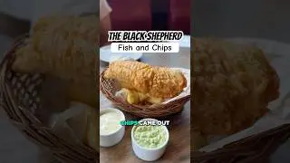 Proper British 🇬🇧 style fish 🐟 and chips 🍟 in Mumbai at The Black Shepherd