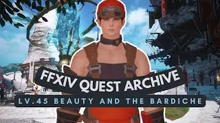 Blacksmith: Lv.45 Beauty and the Bardiche | No Commentary | FFXIV Quest Archive