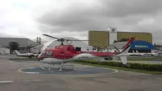 Decolagem do Esquilo da Helimarte