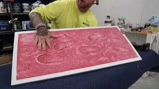 VANS Shoes Turned Into Plaster Art