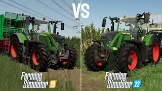 GRAFIKA - FS22 vs FS19 - PORÓWNANIE