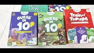 Guess In 10 skillmatics |Guess who| train of thought | Deadly dinosaur | legendary landmarks| marvel