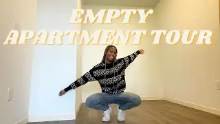 MY EMPTY APARTMENT TOUR IN CANADA - 1 Bedroom + Den