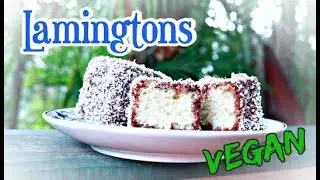 CLASSIC LAMINGTONS...But Vegan! || Cooking with ReeRee