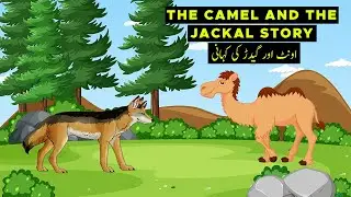 Camel and Jackal Story in Urdu/Hindi | Moral Stories in Urdu/Hindi