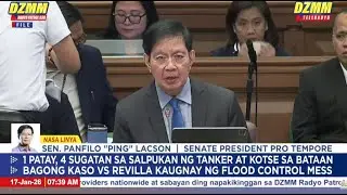 Sen. PING LACSON on Possible Romualdez-Discaya Link: Interview on DZMM