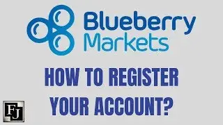 Blueberry Markets - How to register and verify account ENG