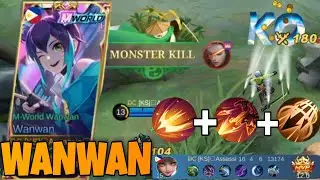 Wanwan Best Build 2022 | Wanwan Gameplay | Mobile Legends
