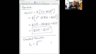 Expectation, Variance, Covariance