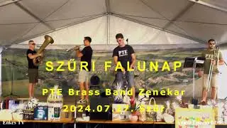 2024.07.27. Szűr Falunap - PTE Bass Band