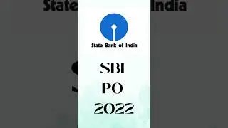 SBI PO 2022 #sbi #sbipo #sbiclerk2022 #sbi2022 #sbipo2022 #shorts
