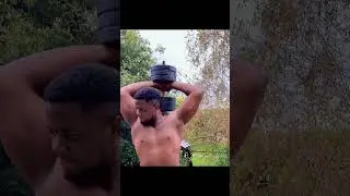 Holding Glass Press-up Challenge 🔥💪🏾