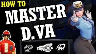 Overwatch Guide - Master D.Va - Defense Matrix, Fusion Cannons, and Boosters