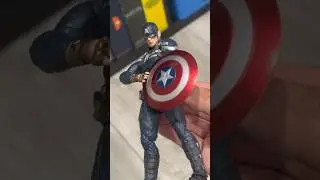 Posing with MAFEX Stealth Suit Captain America #captainamerica #actionfigures #posing #mafex
