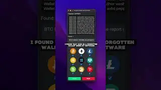 Software to find lost crypto wallets 💻 #shorts #crypto