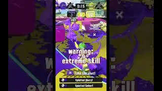 WARNING: extremely skillful splatoon 3 triple kill #splatoon3 #nintendoswitch