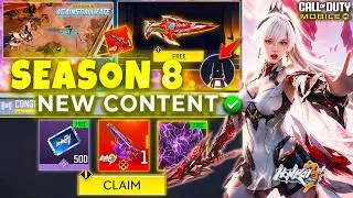 Season 8 New Modes | Mythic Event Details | Camos & Tokens | FREE CP | COD Mobile | CODM Leaks
