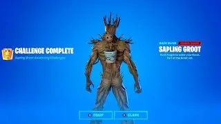 Rescue Sapling Groot from Holly Hedges Nursery - Fortnite Sapling Groot Awakening Challenges