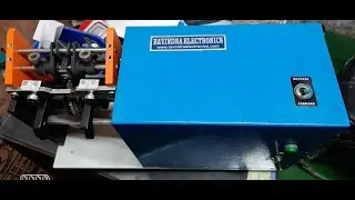 Automatic Axial Components Forming Machine for cut and bend U tpye components
