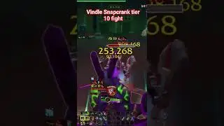 Vindle Snapcrank tier 10 fight #worldofwarcraft #wow #delves #gaming #wowgameplay #mmorpg