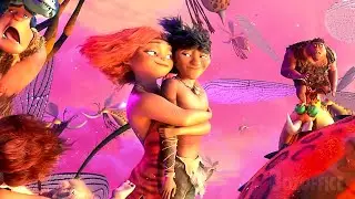 El amor era un poco diferente durante la Edad de Piedra | Los Croods 2 | Clip en Español 🔥 4K