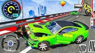 Mega Ramp Car Crash Simulator 3D - Real Car Crash Simulator - Android GamePlay 