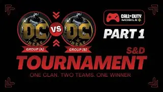 🔥 CODM Deaf S&D Tournament &mdash; DC Team | Part 1