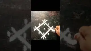 simple kolam designs with dots #pullikolam #easy #beginners#gomathi rangoli2023