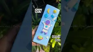 ആക്രി&hellip;to..PENCIL BOX &hellip;😂😅😁..@Craftymyideas #craft #diy #space #fun