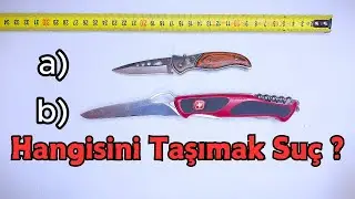 Bu Kanunu Bilmeden Bı&ccedil;ak Taşıma 🗡️ 6136 Sayılı Kanun