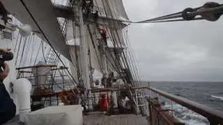 Christian Radich Atlantic crossing