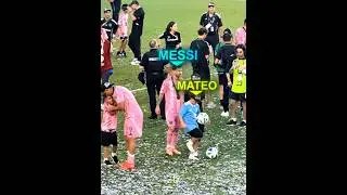 Mateo Messi Prefers Ronaldo..🤯😂
