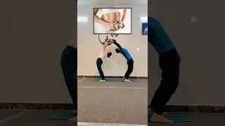 Partner exercise for weight loss | #youtubeshorts #shorts #yoga #weightloss #weightlossexercise