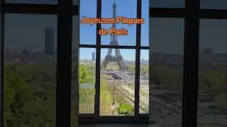 Joyeuses P&acirc;ques de Paris #p&acirc;ques #paques #celebration #paris #toureiffel #france #sweet