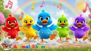 Five Little Ducks + More Rhymes | Top 5 Best Nursery Rhymes Collection for Babies