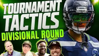 NFL Divisional Round DraftKings and FanDuel DFS Strategy and Picks | Tournament Tactics