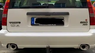Volvo 850 AWD catback &bdquo;no exhaust&ldquo; 🙈🙉