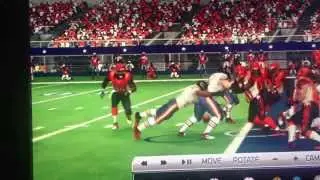 NFL Madden butt fumble