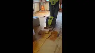 R&uuml;ckbau Bodenbelag verklebt