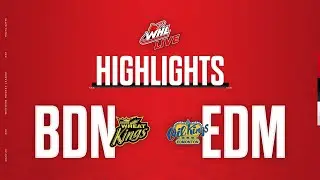 Brandon Wheat Kings at Edmonton Oil Kings 11/22 | WHL Highlights 2023-24