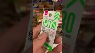 Vỉ 2 pin c&uacute;c &aacute;o Daiso Alkaline LR1130 AG10 1.5V