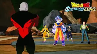 Jiren VS Universe 7 (1 VS 4) Hard Mode - Dragon Ball Sparking Zero #DragonBall #SparkingZERO