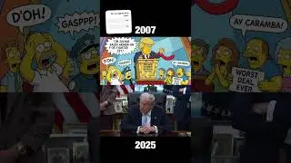 Предсказание &laquo;Симпсонов 2007&raquo;: Трамп передаст истребители F-35 Саудовской Аравии?! 🤯#вирусный #шорты