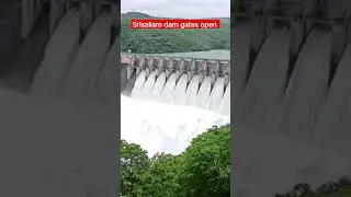 Srisailam dam gates open/TeluguNewsToday