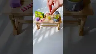 Totally TINY Lemonade🍋 #shorts #mini #miniature #unboxing #toys #asmr #relax #summer
